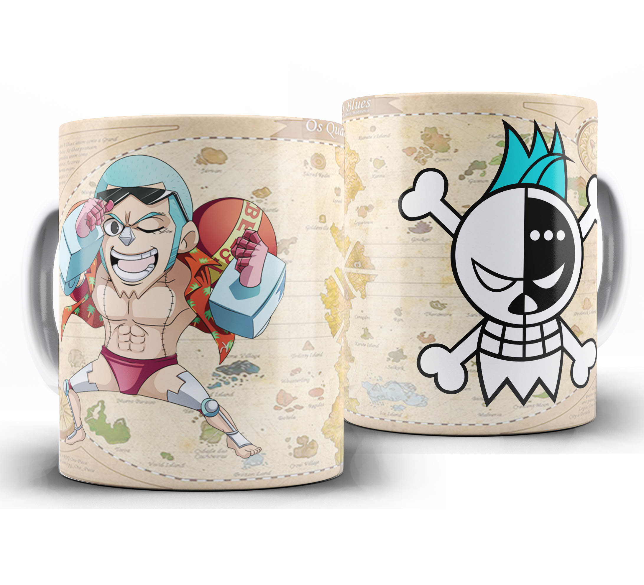 Caneca Anime - One Piece Chibi - Frank